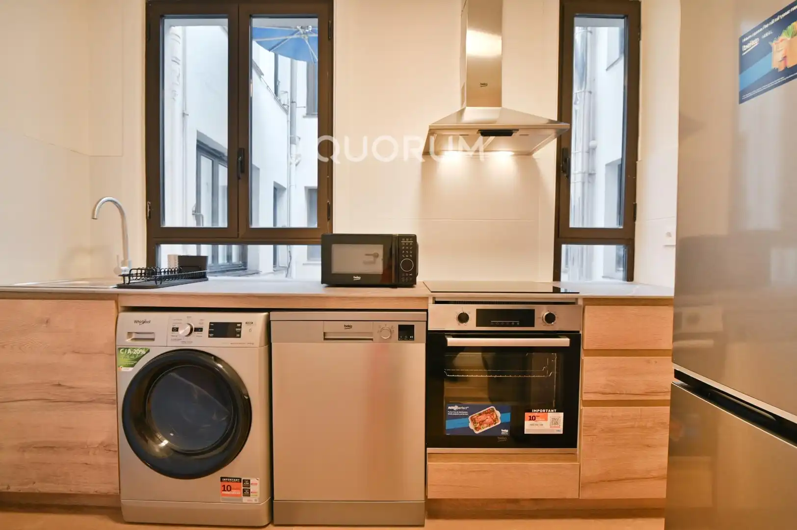 Cocina de Piso de alquiler en Bilbao  con Balcón