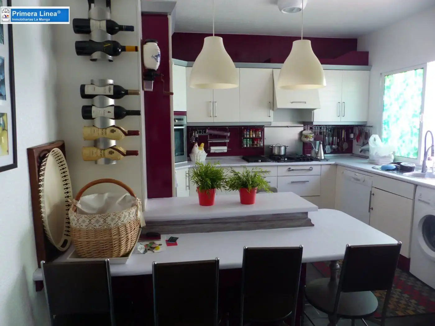 Cocina de Casa o chalet en venta en La Manga del Mar Menor con Jardín privado, Terraza y Trastero