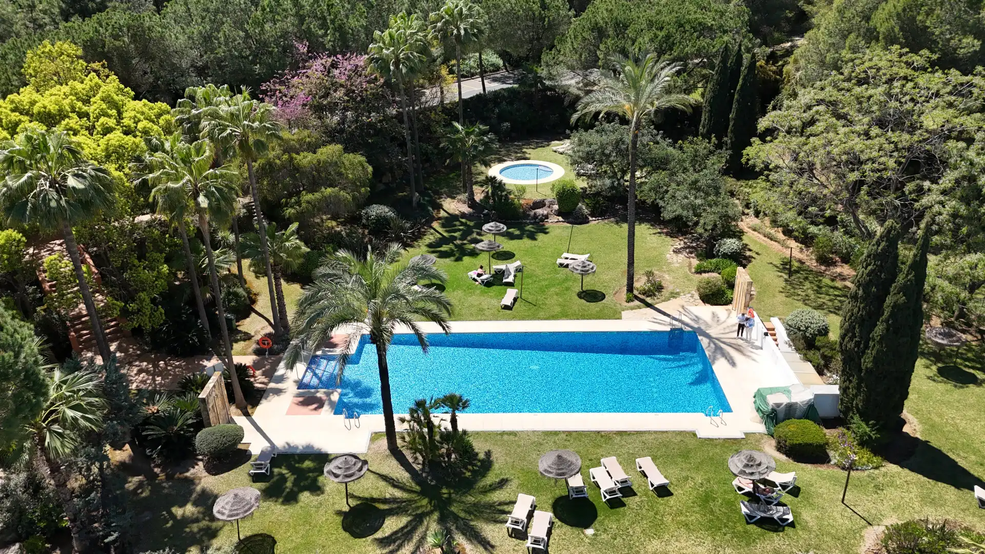 Piscina de Planta baixa en venda en Benahavís amb Aire condicionat, Terrassa i Piscina