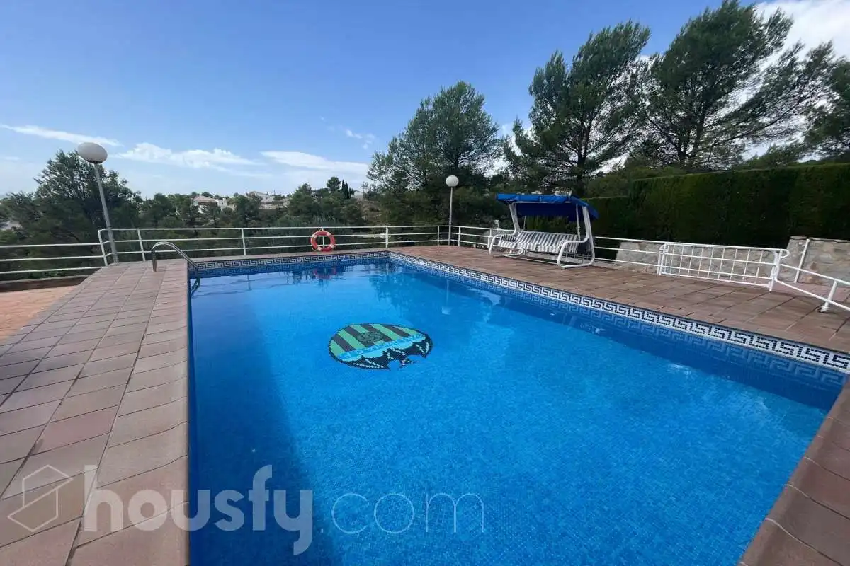 Piscina de Casa o chalet de alquiler en Mogente / Moixent con Trastero y Amueblado