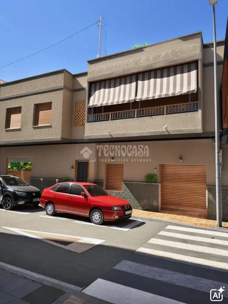 Vista exterior de Casa adosada en venta en Alicante / Alacant con Aire acondicionado y Balcón