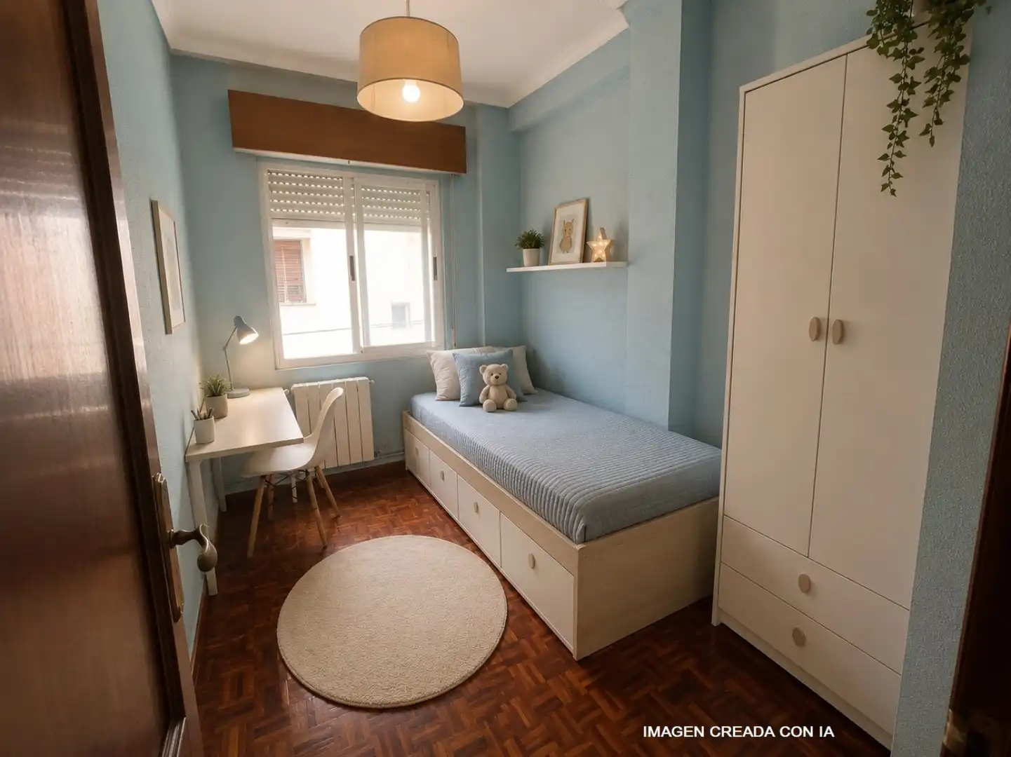 Schlafzimmer von Wohnung zum Verkauf in Torrelavega  mit Heizung, Parkett und Abstellraum
