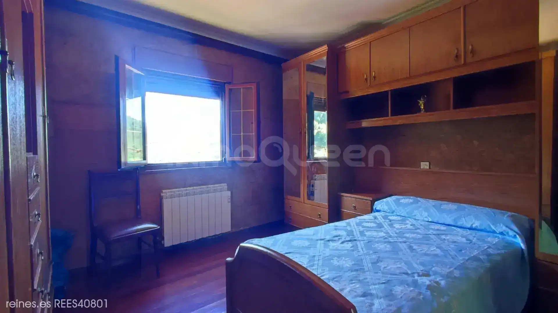 Bedroom of Houses for sale in Mieres (Asturias)  with Heating, Terrace and Furnished
