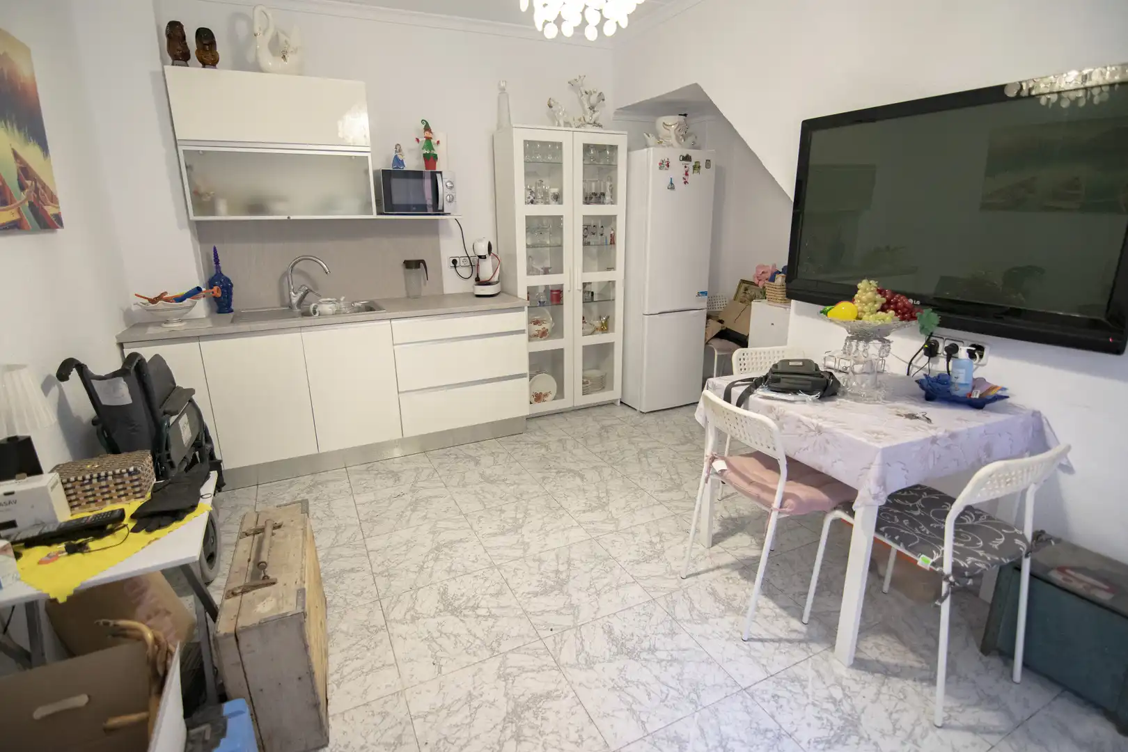 Cocina de Casa o chalet en venta en Barcelona con Aire acondicionado y Terraza