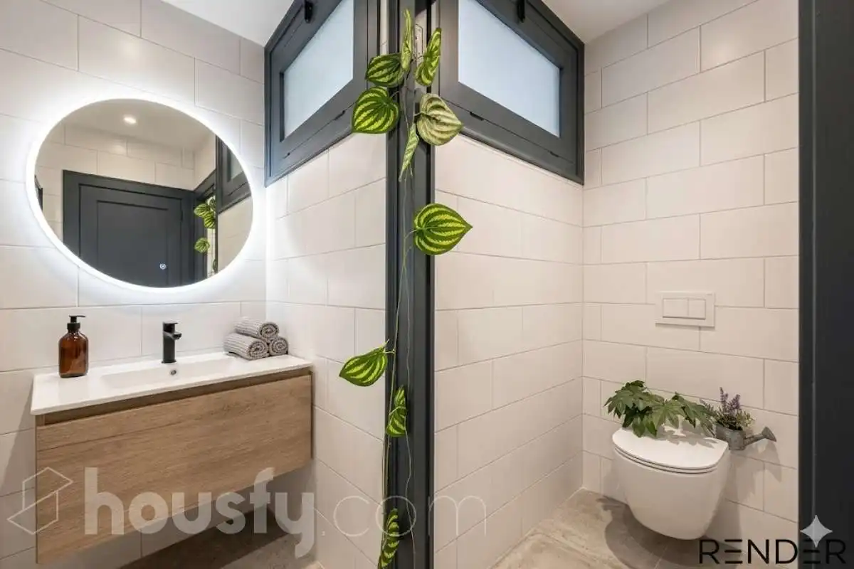 Bathroom of Commercial properties for sale in Barcelona  with Air Conditioner and Furnished