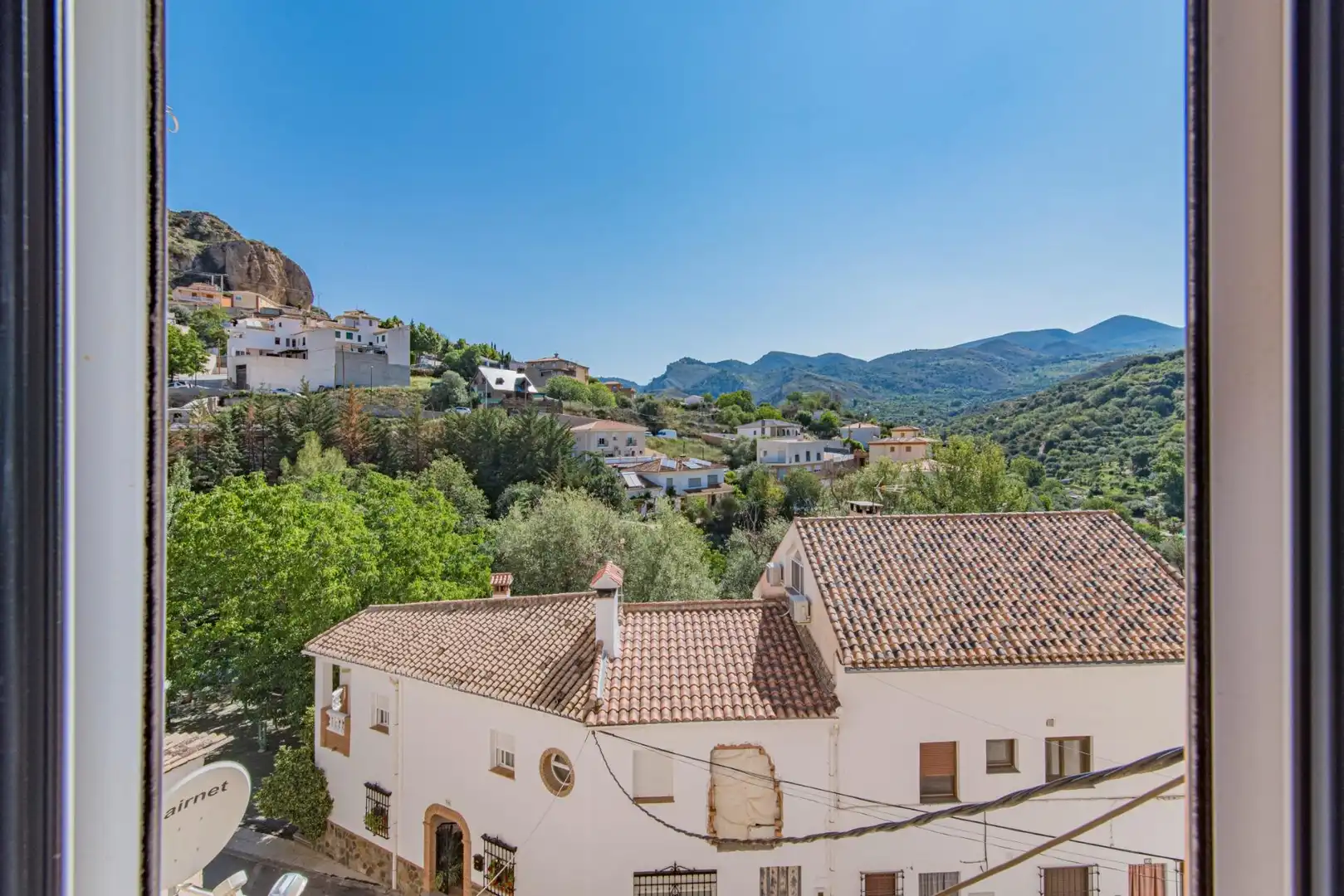 Vista exterior de Casa adosada en venta en Quéntar con Calefacción, Terraza y Trastero