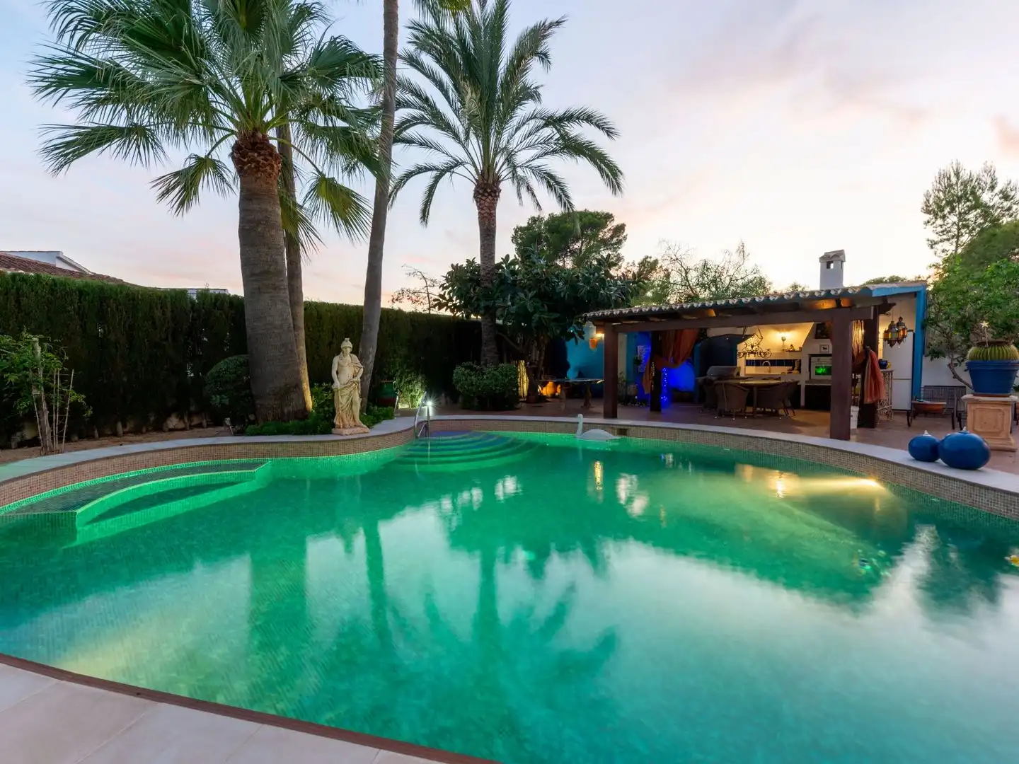 Swimming pool of Houses for sale in Benimeit - Tabaira
