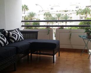 Terrace of Flat to rent in Torremolinos  with Air Conditioner, Heating and Private garden