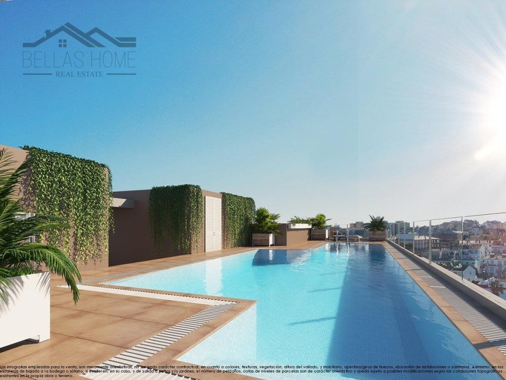 Swimming pool of Flat to rent in Estepona  with Air Conditioner, Heating and Terrace
