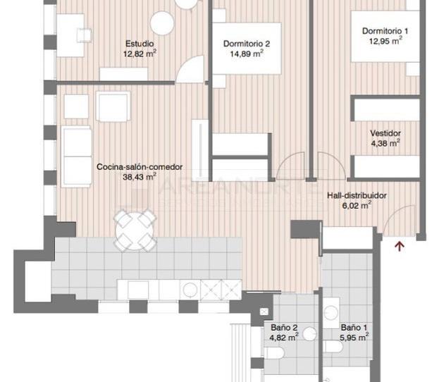 Photo 1 of Flat for sale in Calle Postas, Ensanche, Araba - Álava