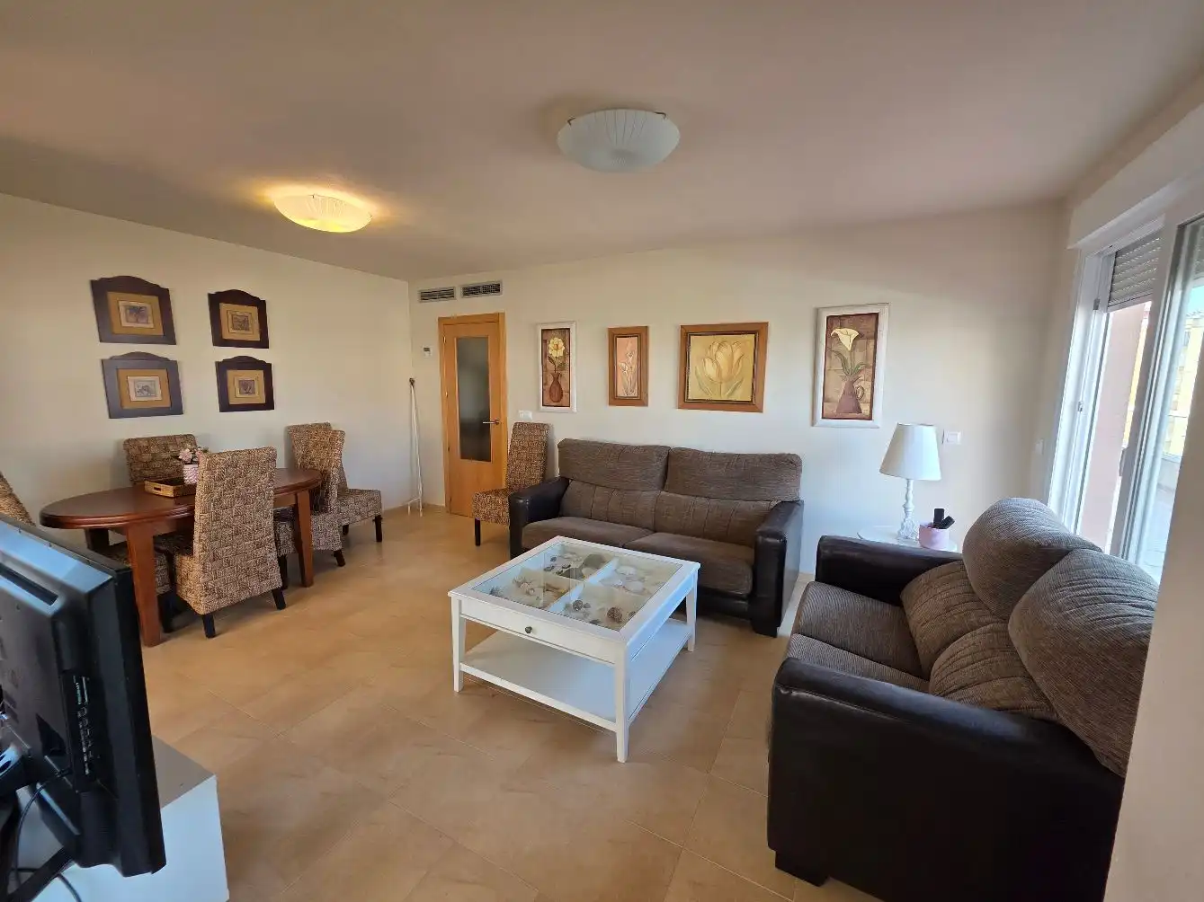 Sala de estar de Ático en venta en San Javier con Aire acondicionado, Amueblado y Balcón