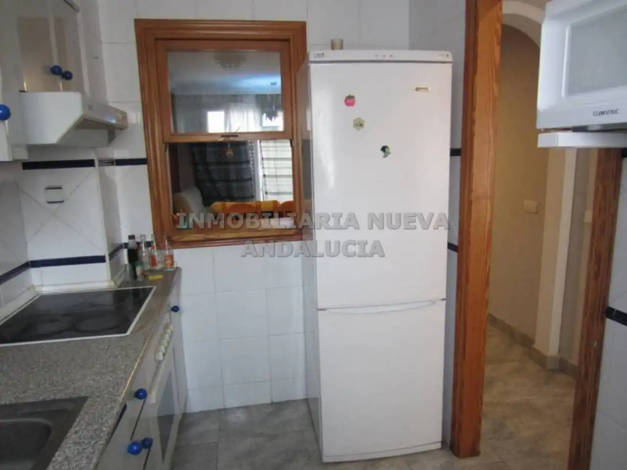 Cocina de Piso de alquiler en Almería con Terraza, Amueblado y Piscina comunitaria