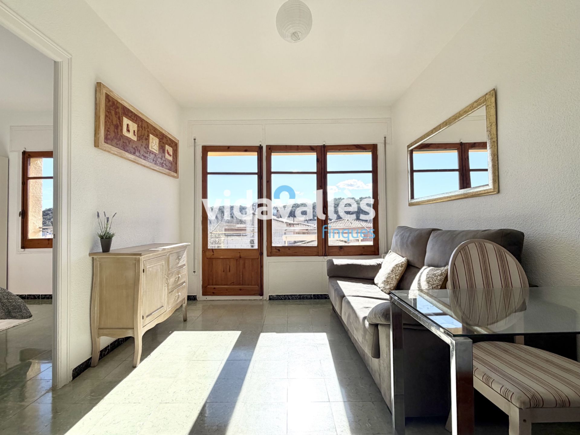 Habitación de Piso en venta en Santa Maria de Palautordera con Parquet, Terraza y Horno