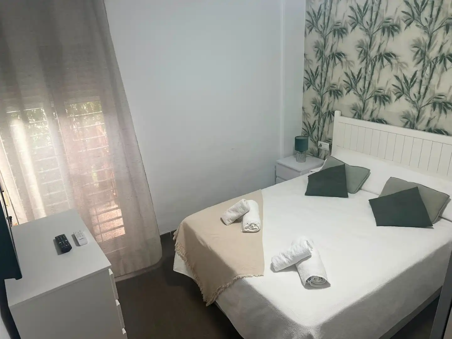 Bedroom of Flat for rent in Torrox  with Air Conditioner, Terrace and Furnished
