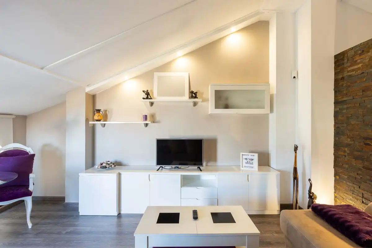 Sala de estar de Casa adosada en venta en Alaquàs con Aire acondicionado, Calefacción y Terraza