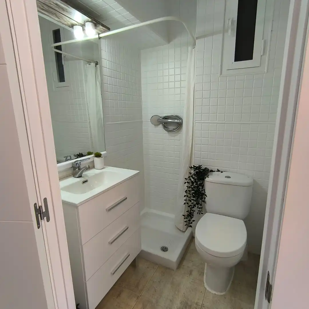 Bany de Apartament en venda en Peñíscola / Peníscola amb Terrassa i Moblat