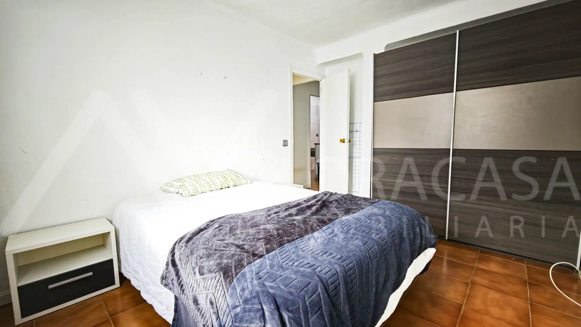 Bedroom of Flat for sale in Málaga