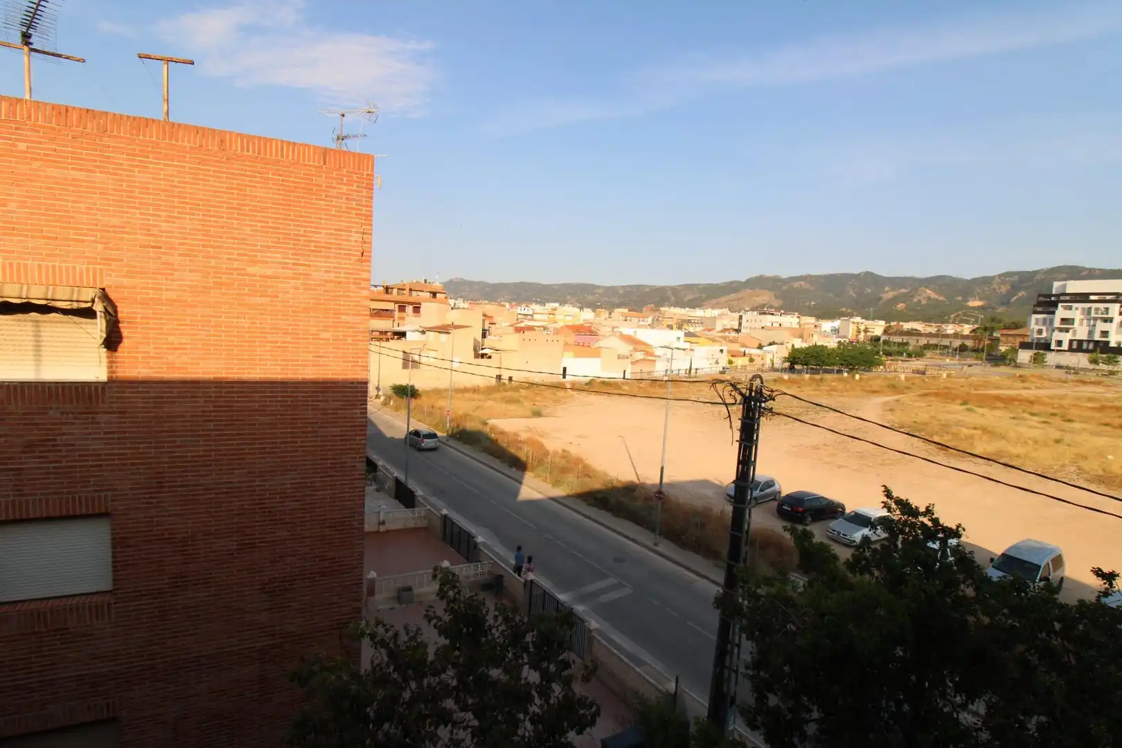 Vista exterior de Piso de alquiler en Murcia con Aire acondicionado