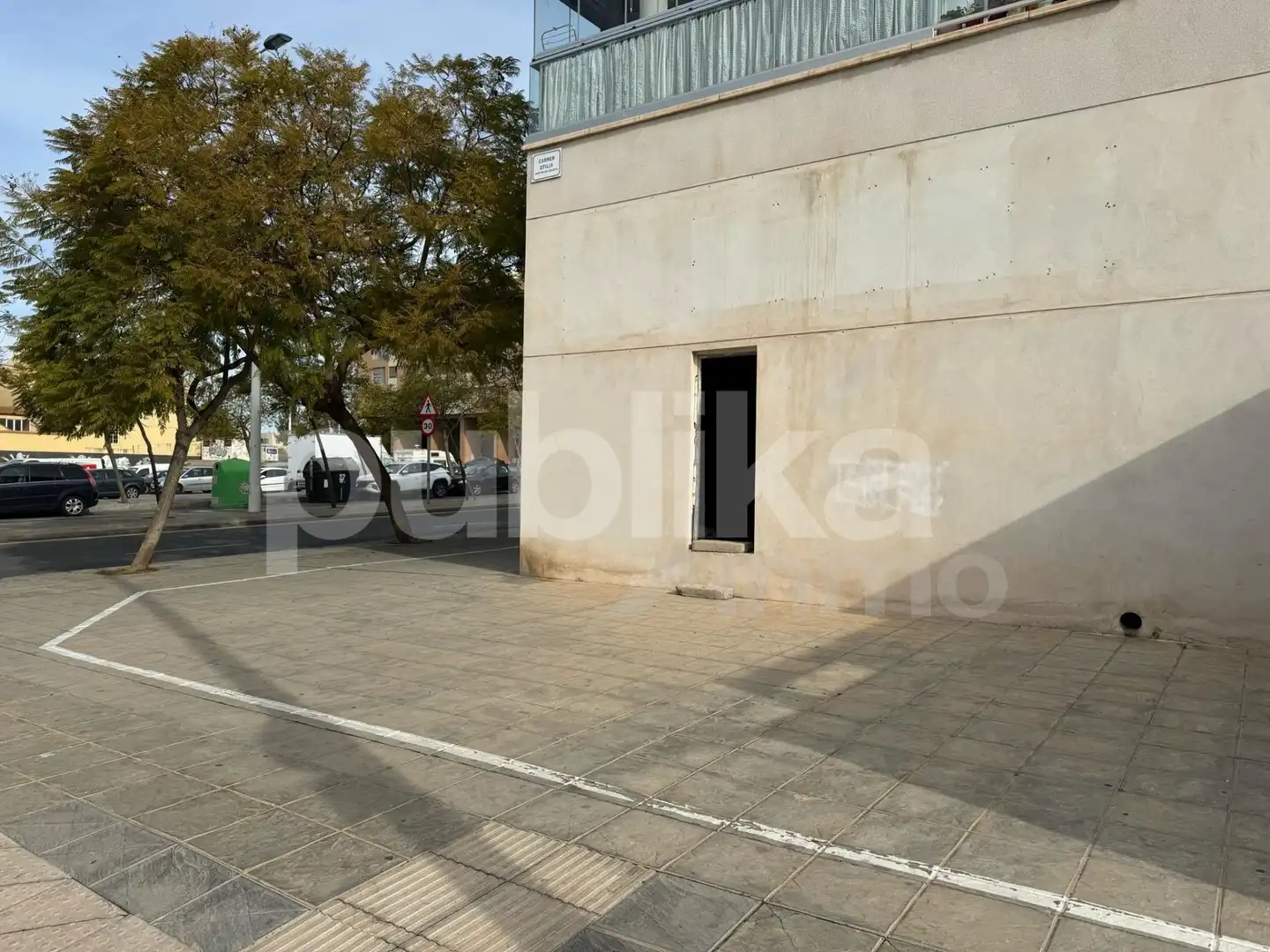 Vista exterior de Local de alquiler en Santa Pola con Terraza