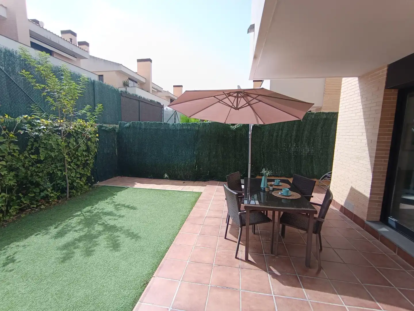 Terraza de Casa adosada en venta en Molina de Segura con Aire acondicionado, Calefacción y Jardín privado
