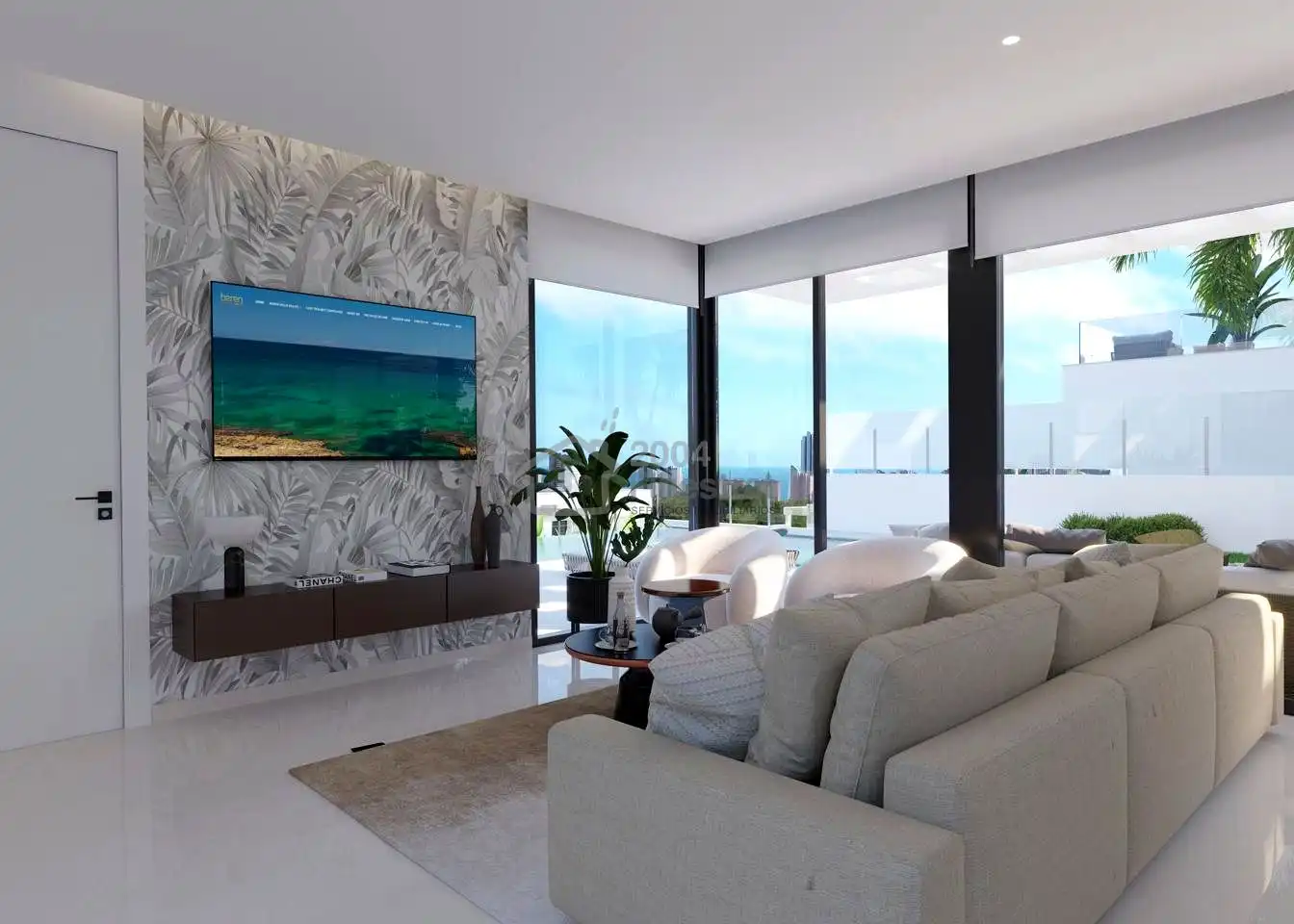 Living room of Houses for sale in Golf Bahía