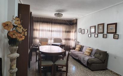 Living room of Flat for sale in  Albacete Capital  with Heating and Balcony