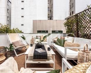 Terrace of Apartment to rent in  Madrid Capital  with Air Conditioner, Terrace and Furnished