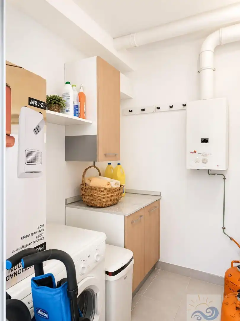 Cocina de Apartamento en venta en El Puerto de Santa María con Terraza y Piscina comunitaria