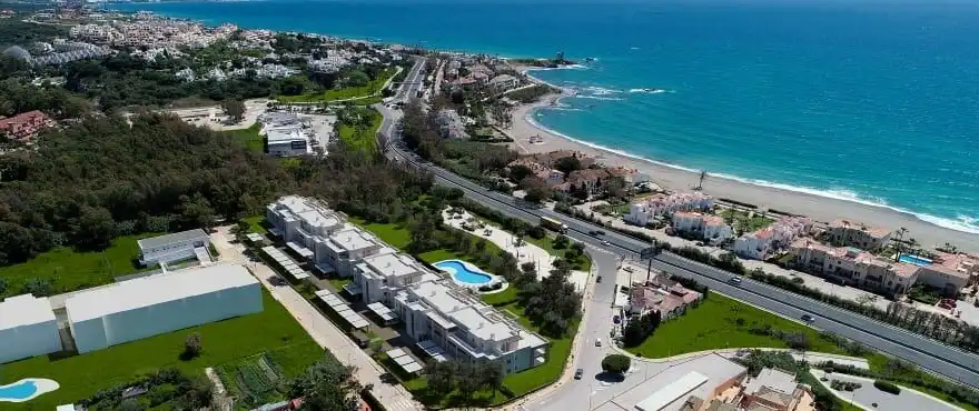 Exterior view of Apartments for sale in Casares  with Air Conditioner, Heating and Terrace