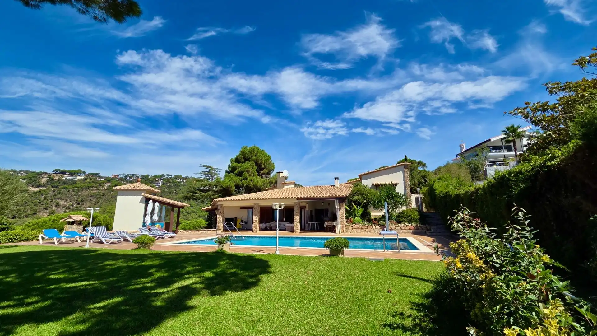 Jardí de Casa o xalet en venda en Lloret de Mar amb Aire condicionat, Calefacció i Jardí privat