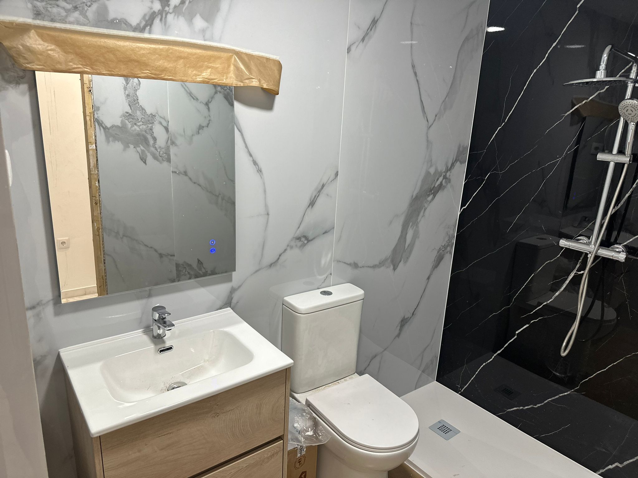 Bathroom of Flat for sale in Málaga Capital  with Oven