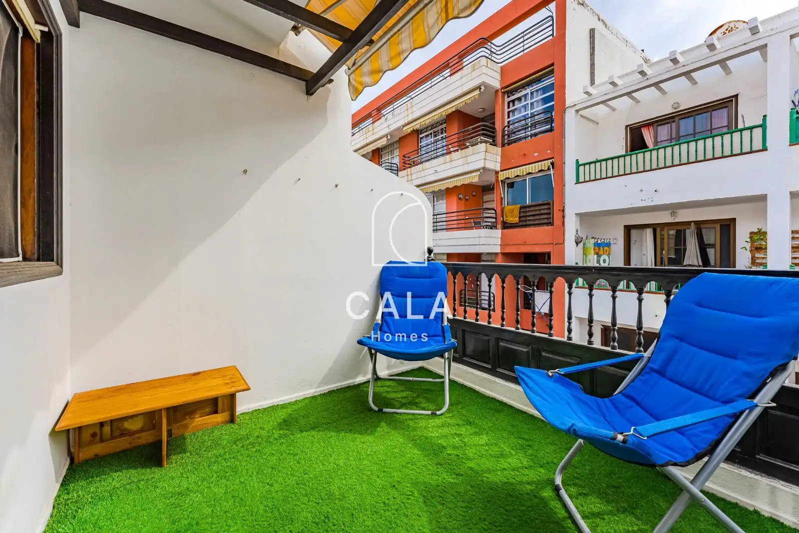 Terraza de Casa adosada en venta en Guía de Isora con Terraza, Trastero y Piscina