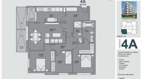 Foto 5 de Piso en venta en Raíces - Calle Antonio Machado, Raíces, Asturias