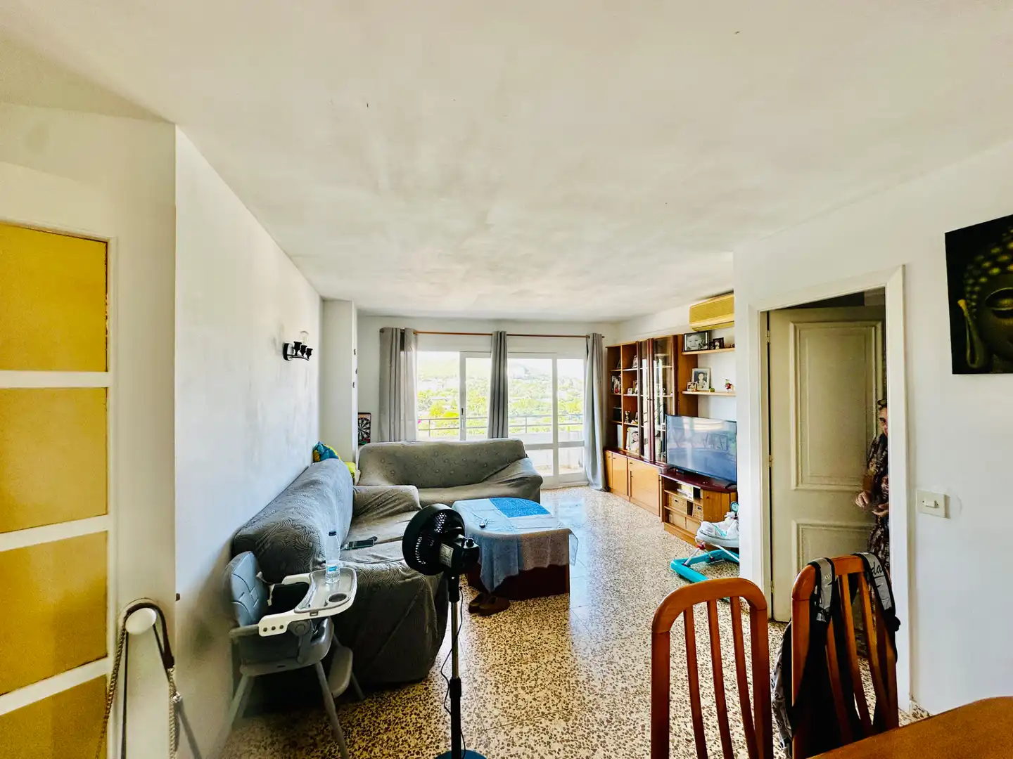 Sala d'estar de Pis en venda en Santa Eulària des Riu amb Terrassa