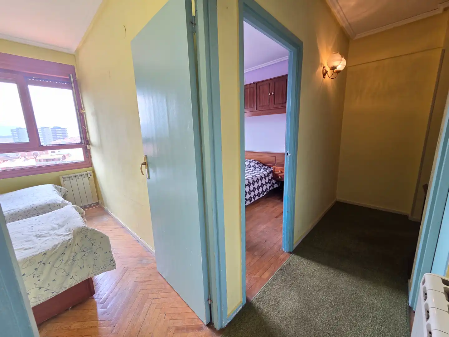 Schlafzimmer von Wohnung zum Verkauf in Bilbao  mit Möbliert
