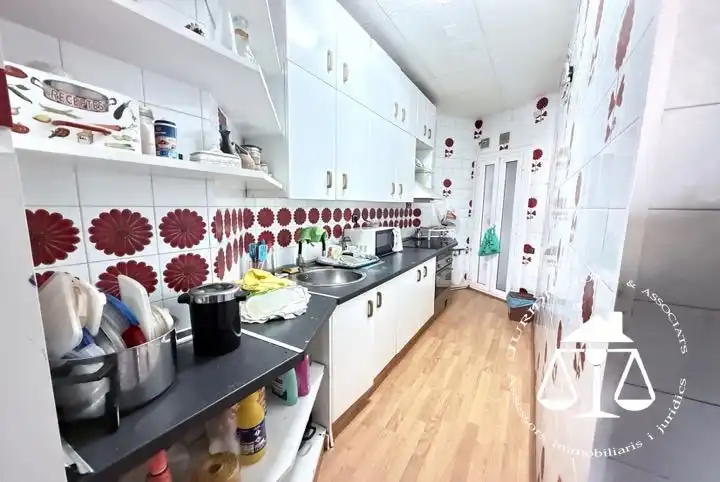 Cocina de Piso en venta en Esplugues de Llobregat con Aire acondicionado, Calefacción y Terraza