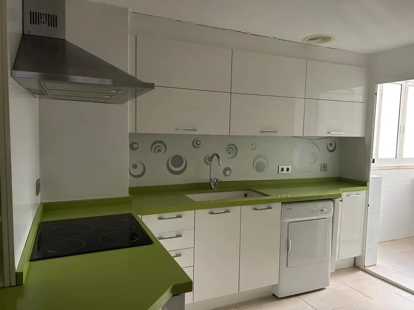 Kitchen of Flat for rent in Elche / Elx  with Air Conditioner, Heating and Parquet flooring
