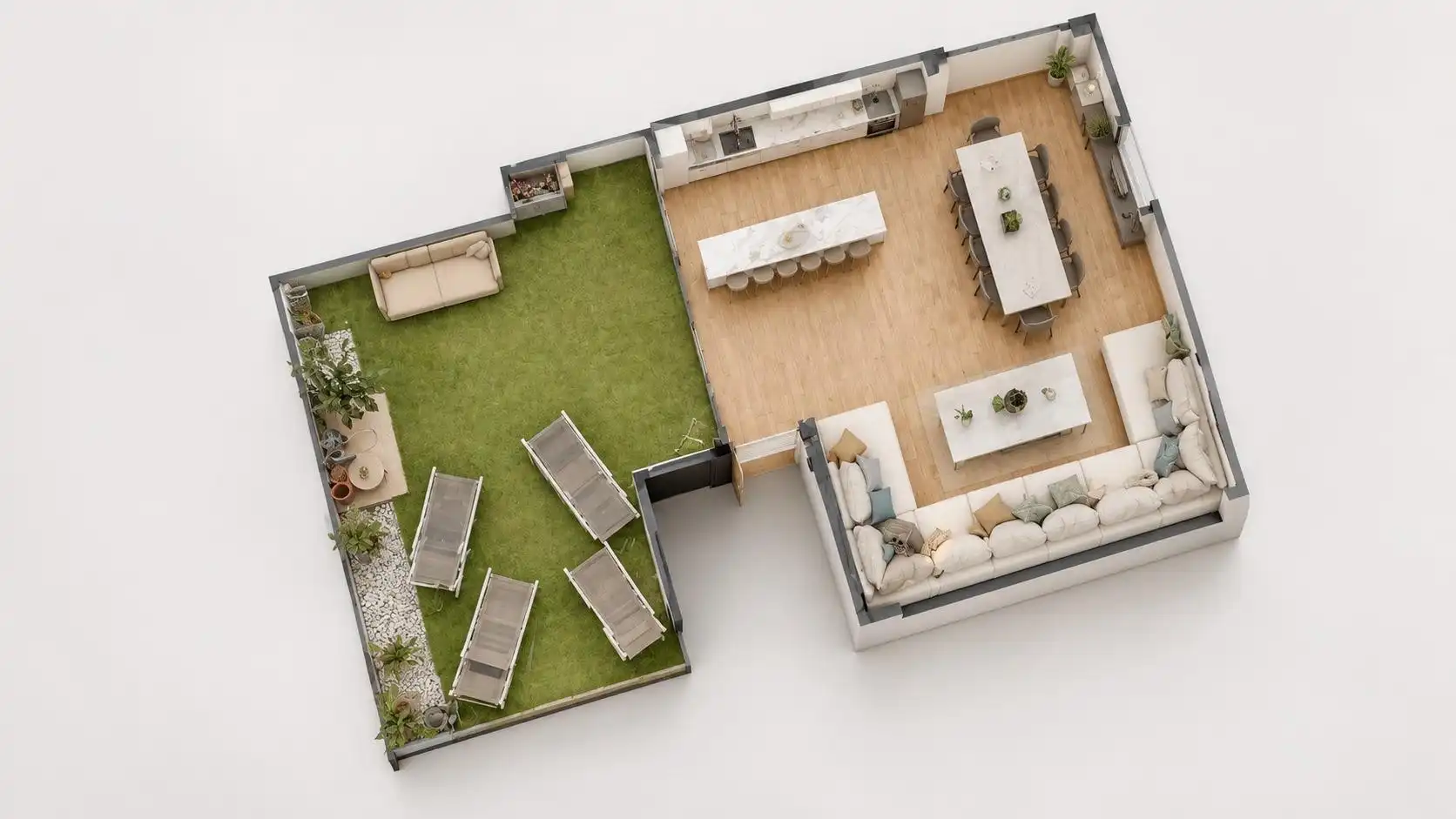 Terrassa de Àtic en venda en Almería amb Aire condicionat, Jardí privat i Terrassa