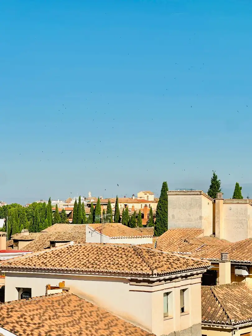 Vista exterior de Apartamento de alquiler en Granada con Aire acondicionado, Calefacción y Parquet