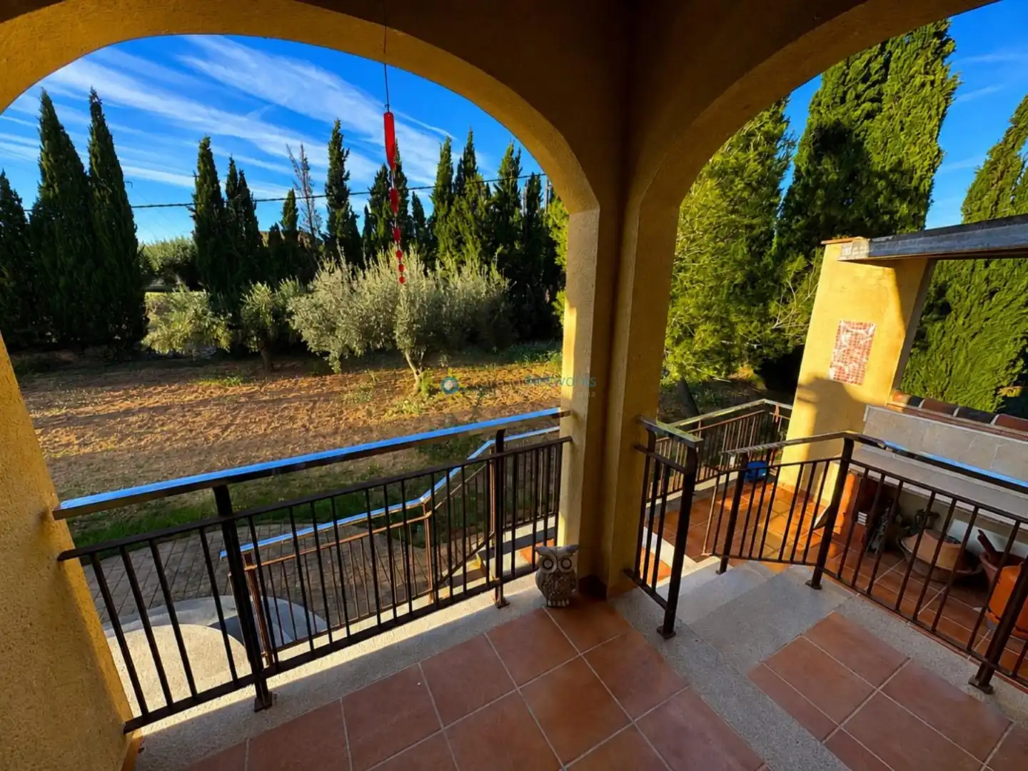 Terrasse von Haus oder Chalet zum Verkauf in Benigànim mit Klimaanlage, Privatgarten und Terrasse