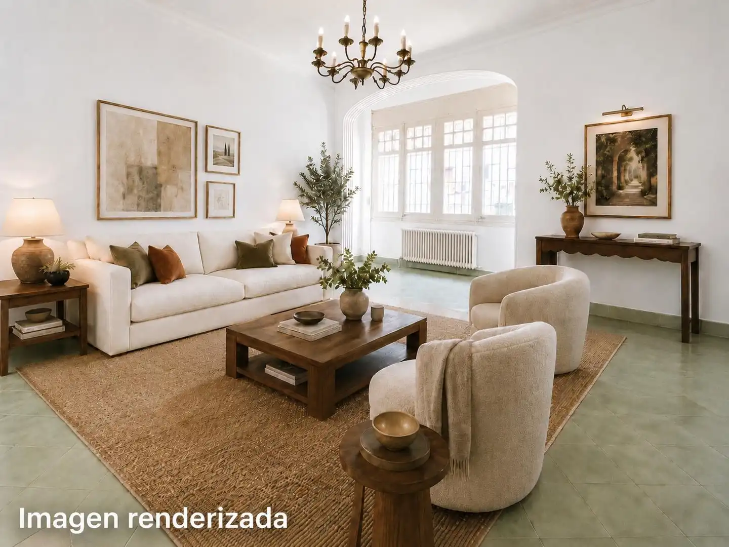 Wohnzimmer von Haus oder Chalet zum Verkauf in Mataró mit Terrasse