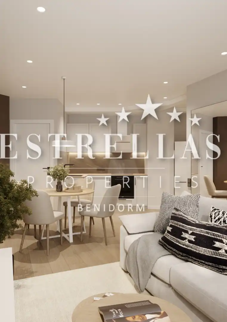 Habitación de Apartamento en venta en Benidorm con Aire acondicionado, Calefacción y Jardín privado