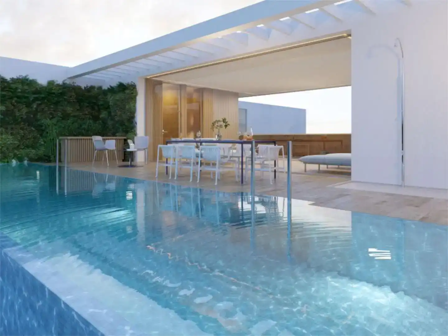 Terraza de Piso en venta en  Madrid Capital con Aire acondicionado, Piscina y Balcón