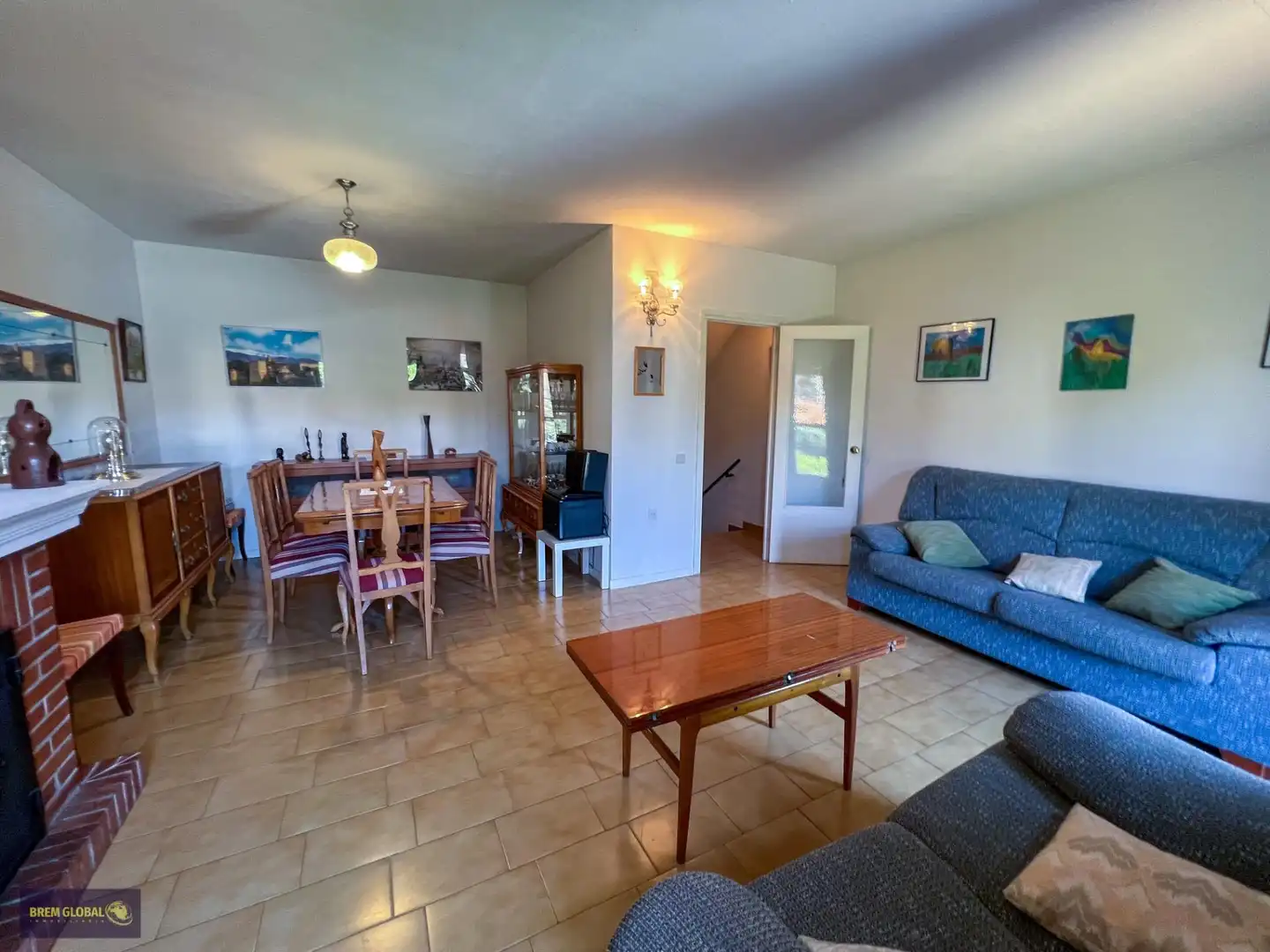 Living room of Detached homes for sale in La Cabrera  with Private garden and Community pool