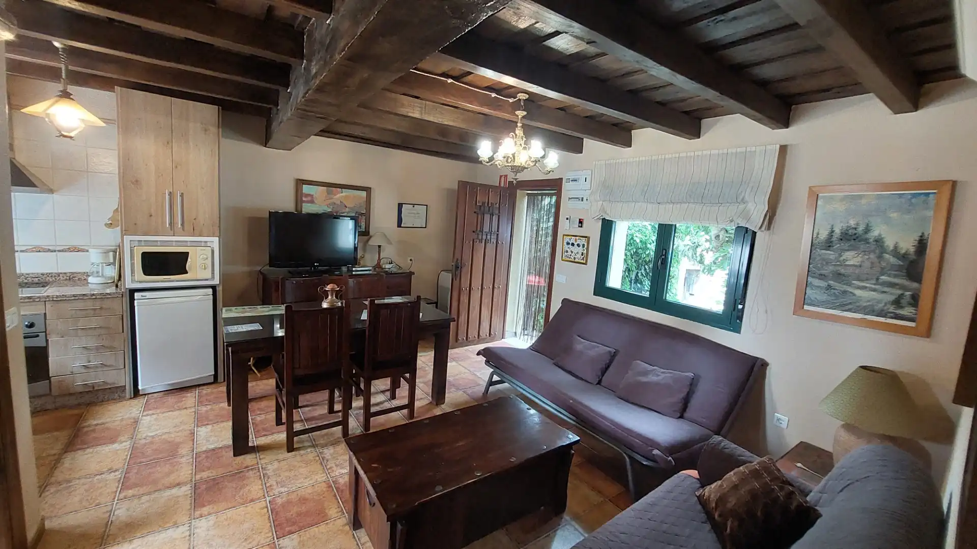 Sala de estar de Casa o chalet en venta en Zarza de Granadilla con Aire acondicionado, Calefacción y Amueblado