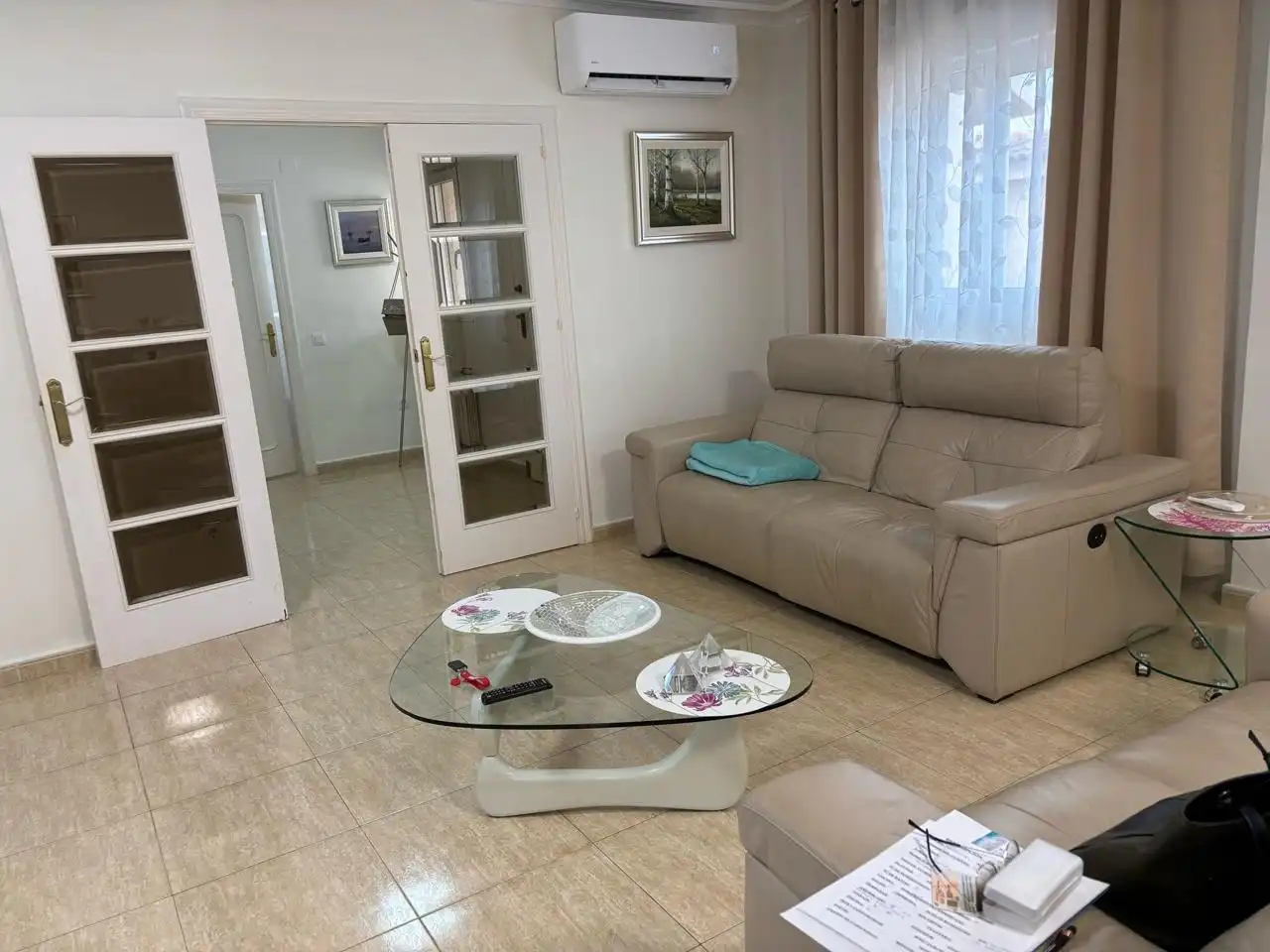 Sala de estar de Casa o chalet en venta en La Manga del Mar Menor con Aire acondicionado, Calefacción y Jardín privado