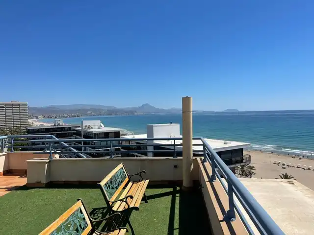 Terrace of Attic for rent in Alicante / Alacant  with Air Conditioner, Heating and Terrace