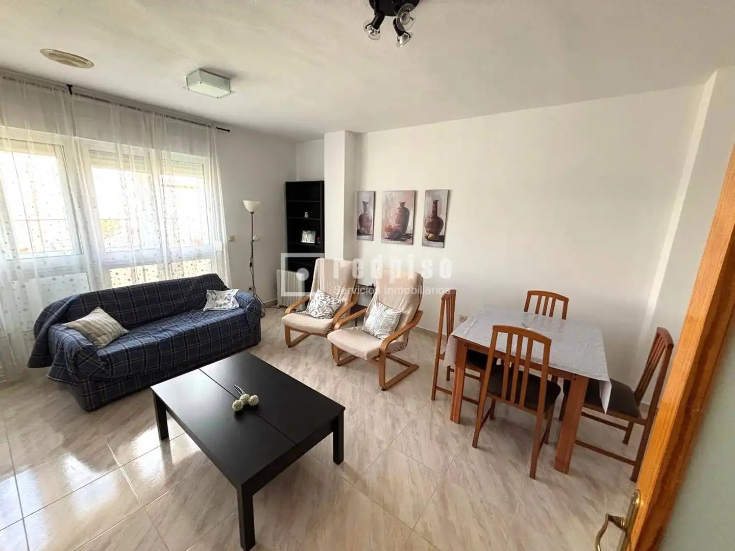 Living room of Flat for rent in Murcia  with Furnished