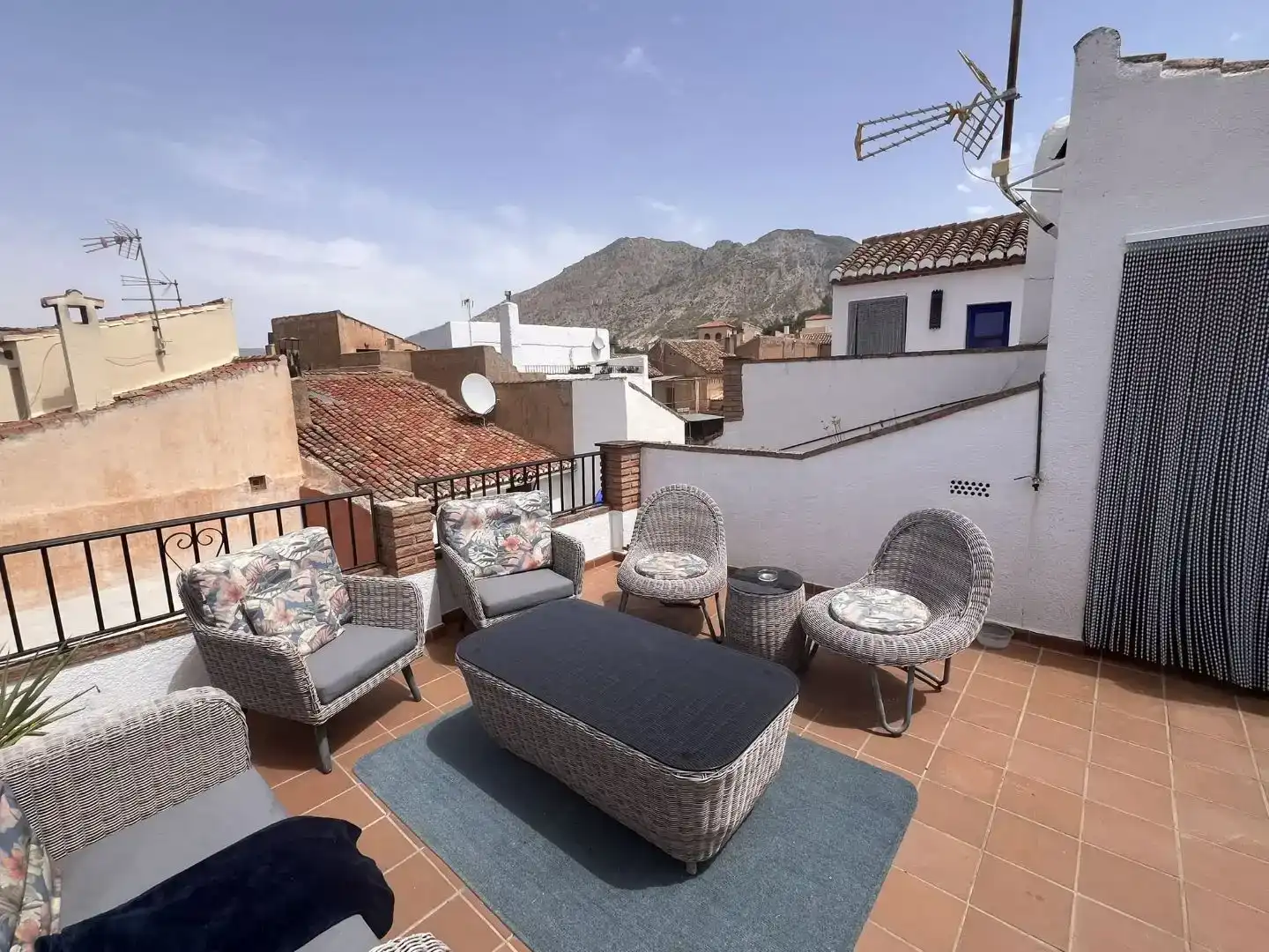 Terrassa de Casa adosada en venda en Lecrín amb Piscina i Balcó