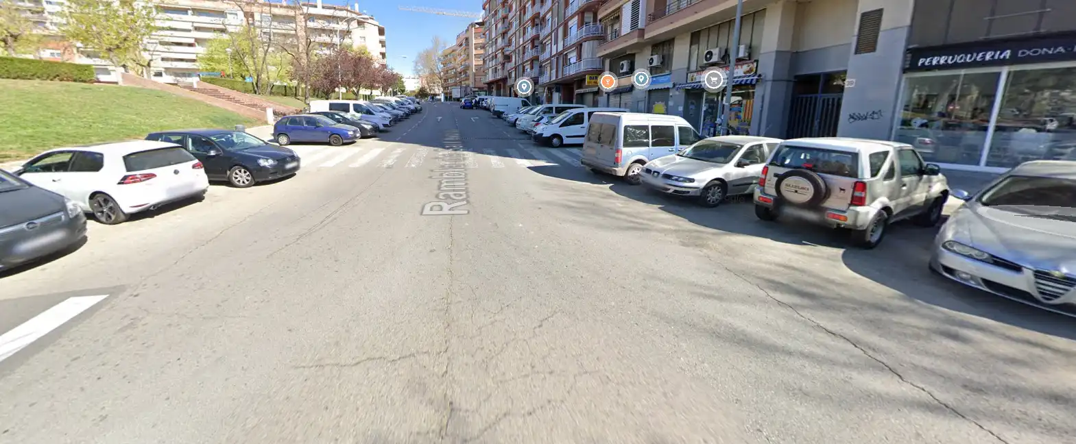 Parkplatz von Loft zum Verkauf in Terrassa mit Parkett